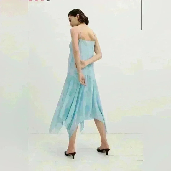 HATCH Maternity Annette Dress, blue, Size 1 - Picture 5 of 5